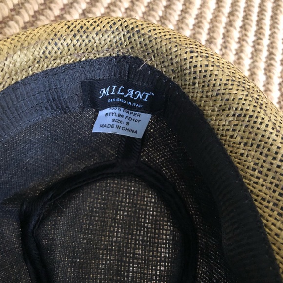 Milani. Large weave hat. - Picture 4 of 4